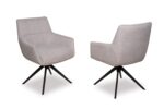 Urban Silver Grey Fabric Chair - Set of 4
